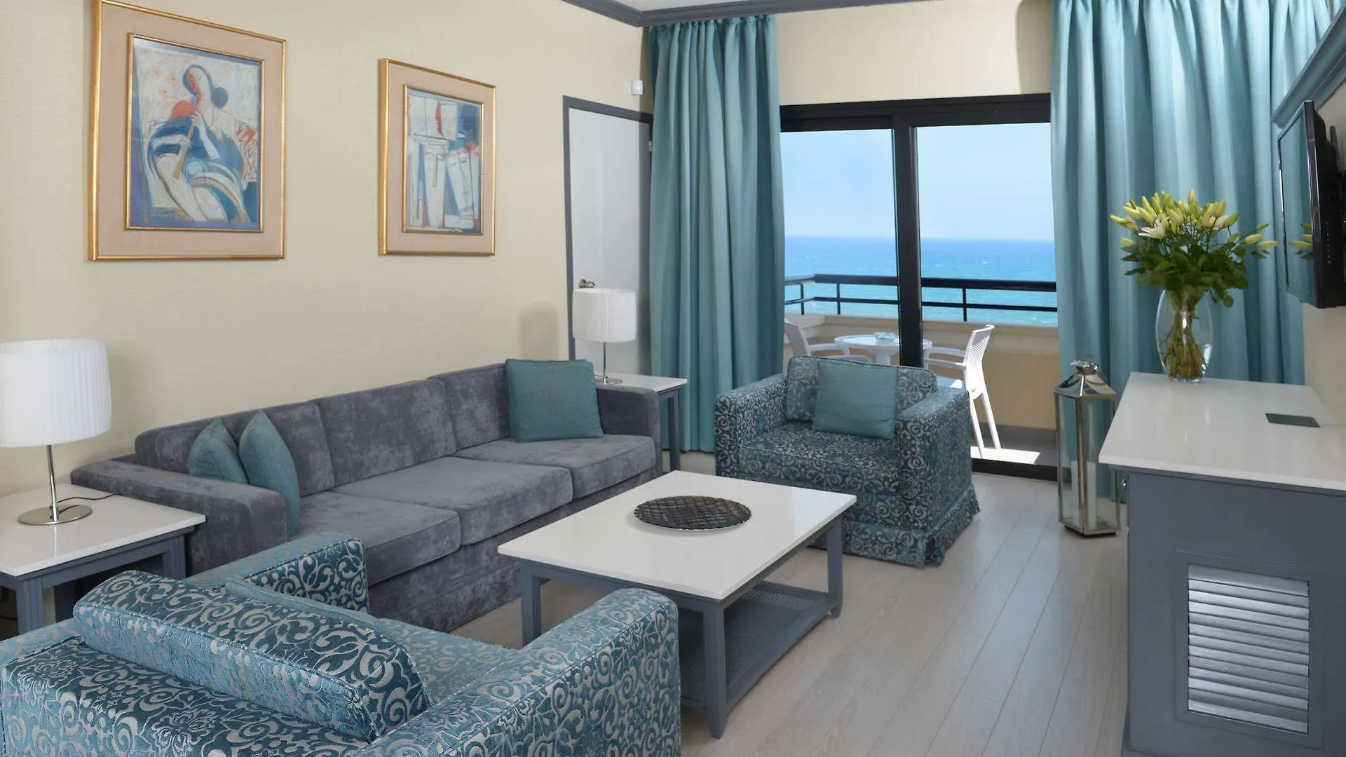 **** 리조트 Palm Beach Hotel & Bungalows 라르나카 키프로스